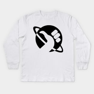 Hitchhiker's Thumb Kids Long Sleeve T-Shirt